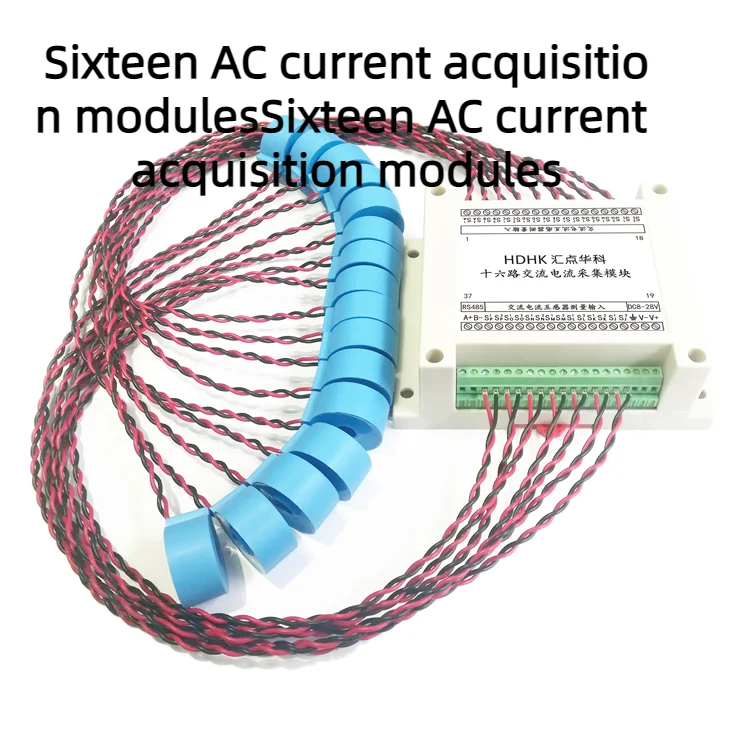 

Multi Channel 16 Channel AC Current Frequency Measurement and Acquisition Module RS485 Sensor Transmitter MODBUS-RTU