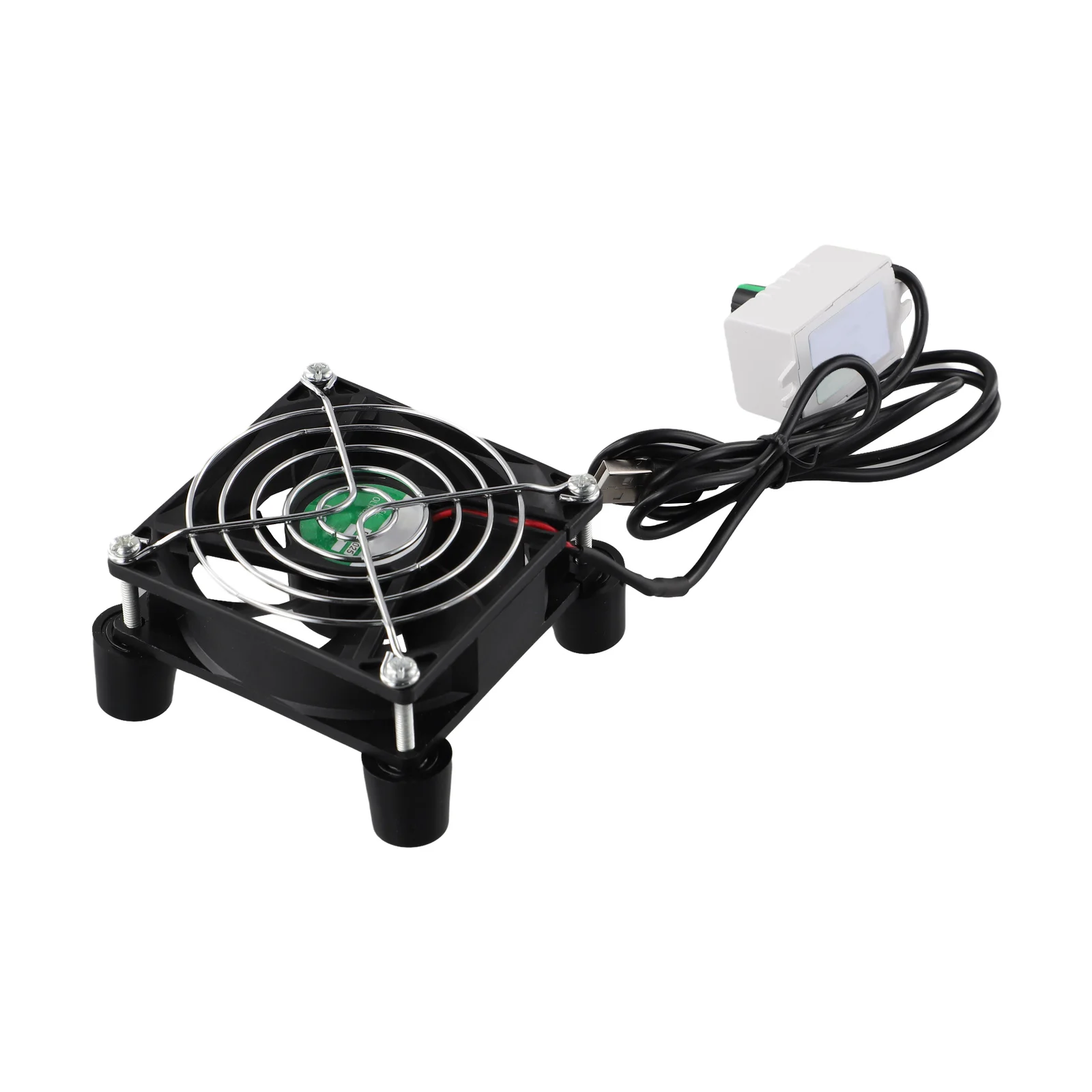 5V USB Router Cooling Fan With Infinite Stepless Speed Regulation Silent External High-speed USB Router Replacement Accessories