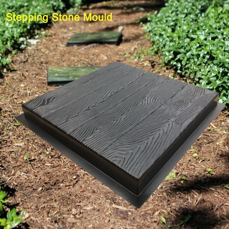 Imitation  Grain DIY Stepping Stone Mold for PATH Maker Paving Cement Brick