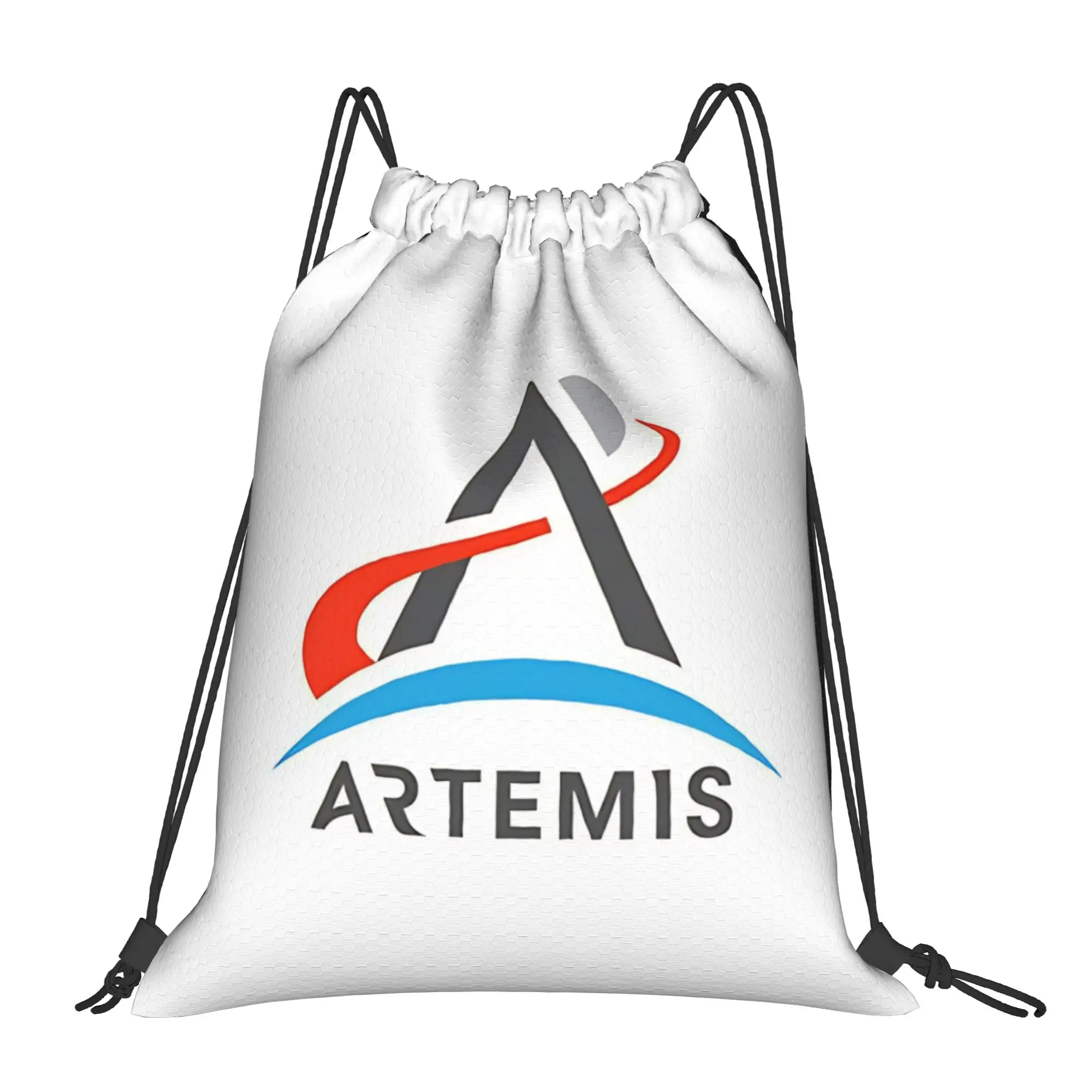 2026 Artemis II 4  Portable Sports Drawstring Backpack Riding Backpack Gym Shoes Drawstring Bags