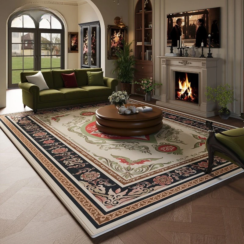 Living room carpet, vintage floor mat