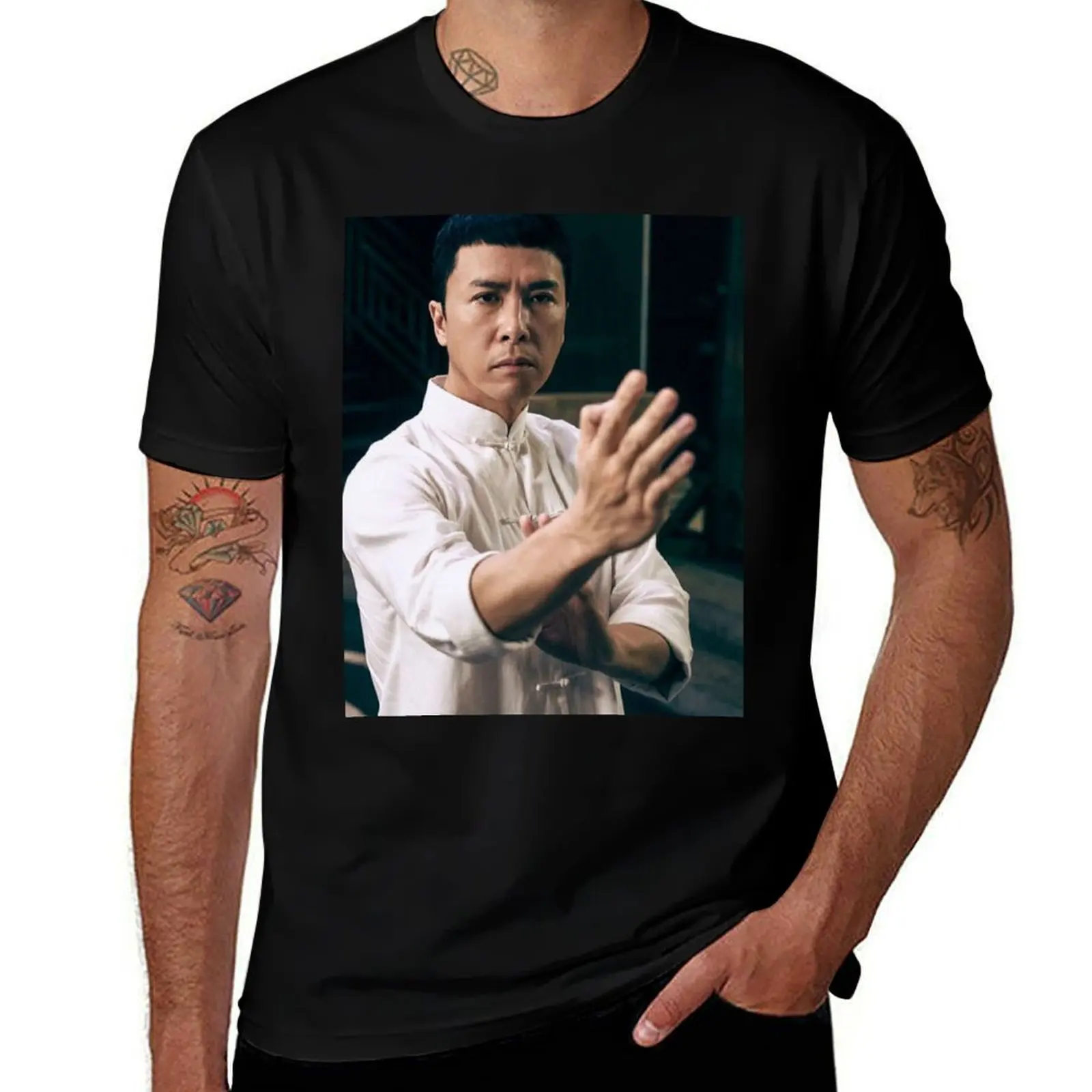 

donnie yen T-Shirt Graphic Print Short Sleeve T-Shirt