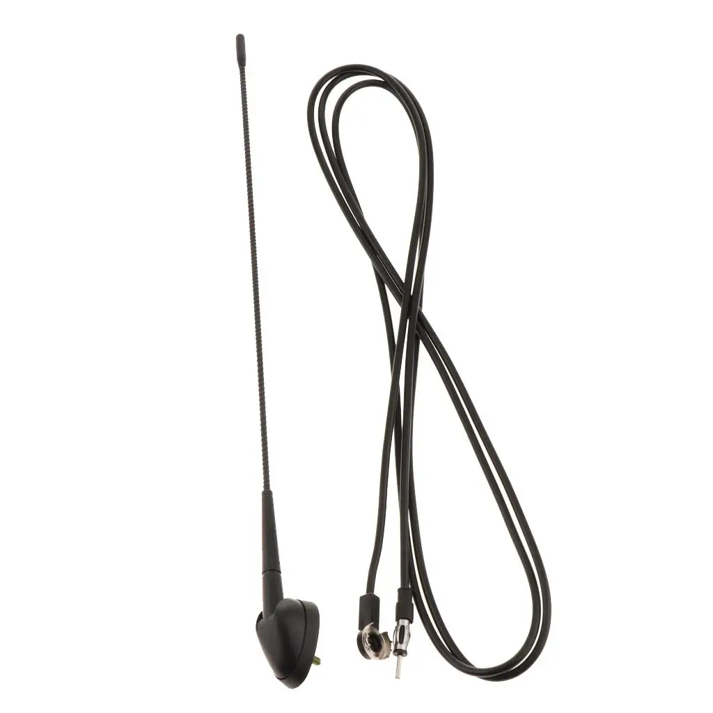 Aéreo montado no teto dianteiro do carro preto com base de excelente estabilidade