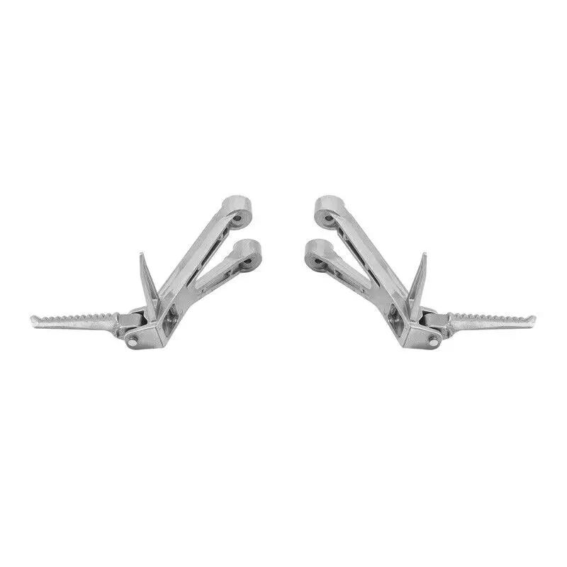 Pegs do pé do passageiro da motocicleta, suportes, conjunto de montagem para Honda CB650R, CBR650R, 2019-2023