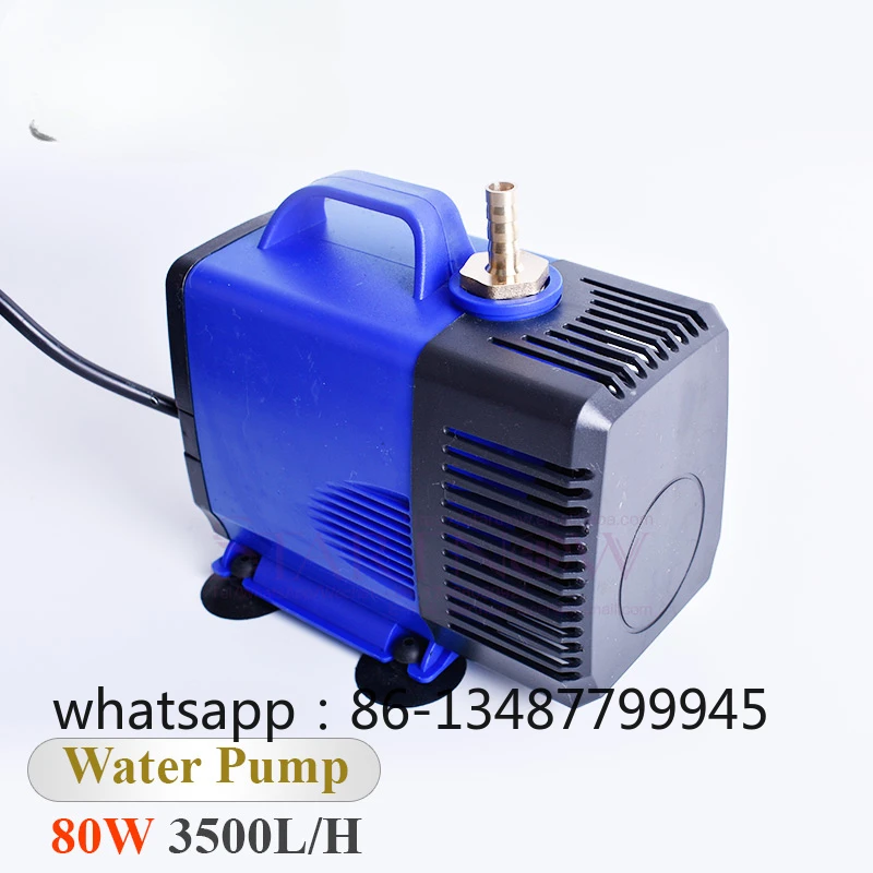 

80W Multifunctional Submersible Water Pump 3500L/H Flow 220V Energy Saving Pump For Fish Farming Fountainpond CO2 Laser