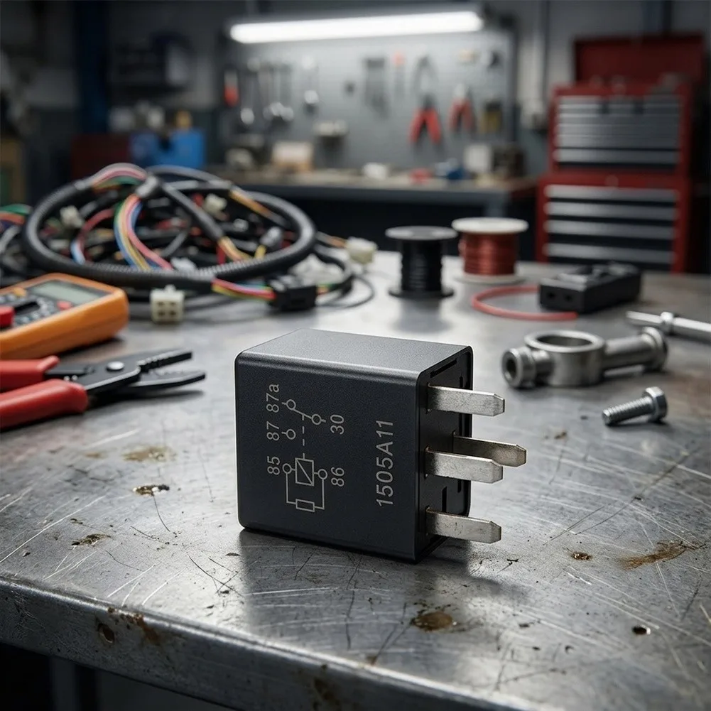 4pcs 12V DC 5-Pin Power Switch for Motor Control Electrical Equipment Boat Marine Automotive Applications 35A Current Handling