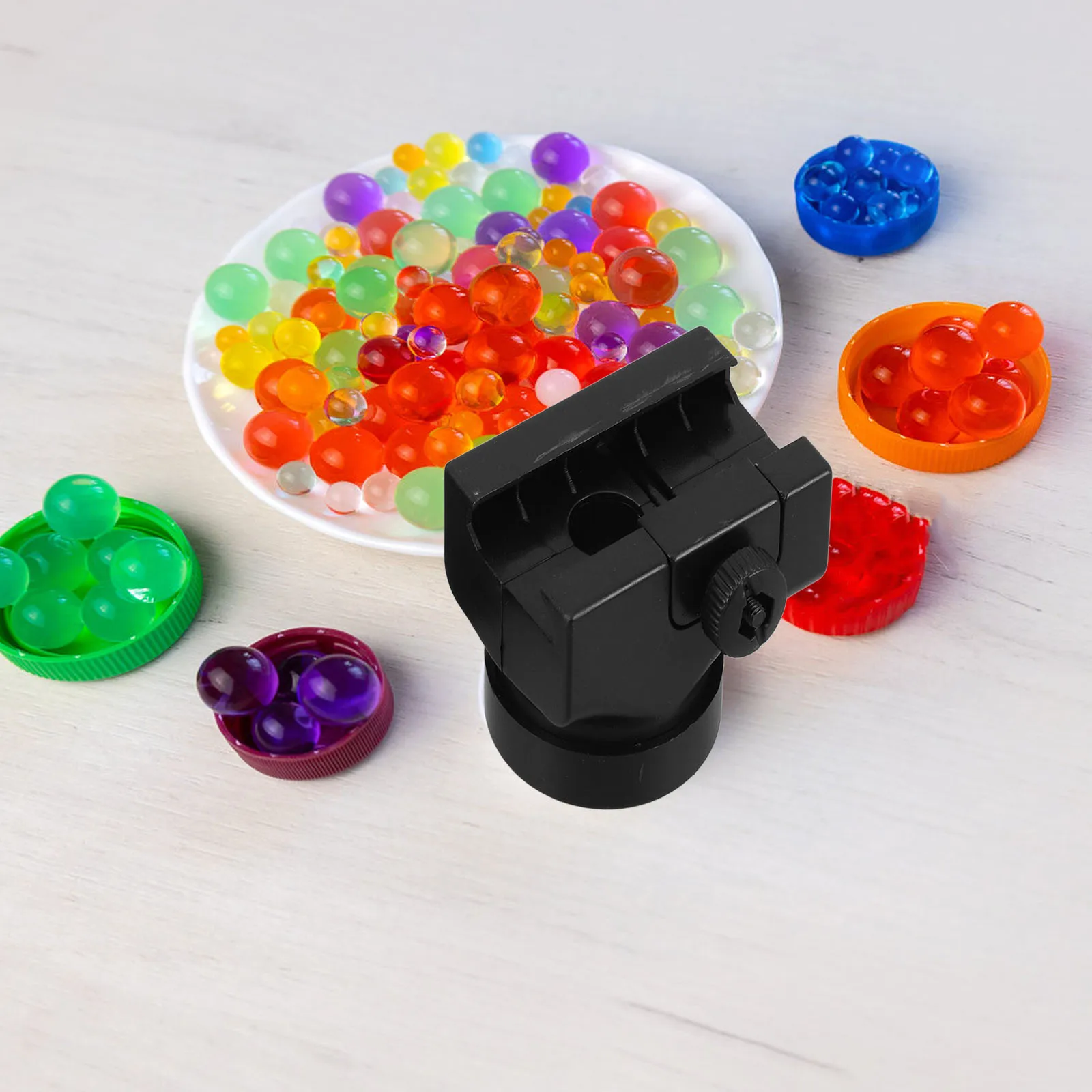 4 Pcs Bottle Plus Splatter Balls Plastic Adapter Toy Connector Gel Ball Attachment Outdoor Toys