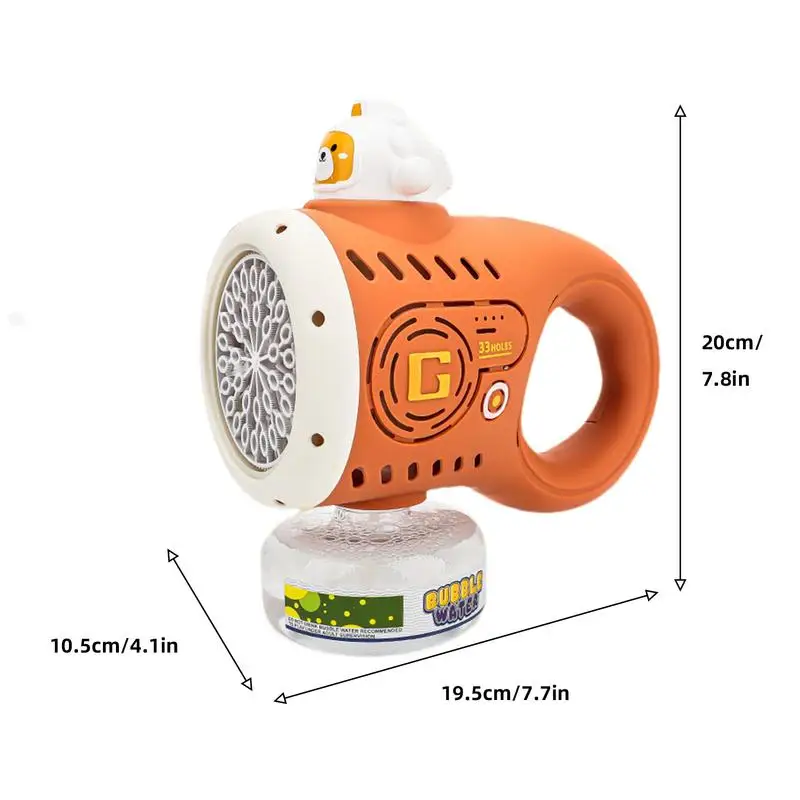 LEDライト付きポータブルバブルガン,自動バブルガン,電気,屋外用