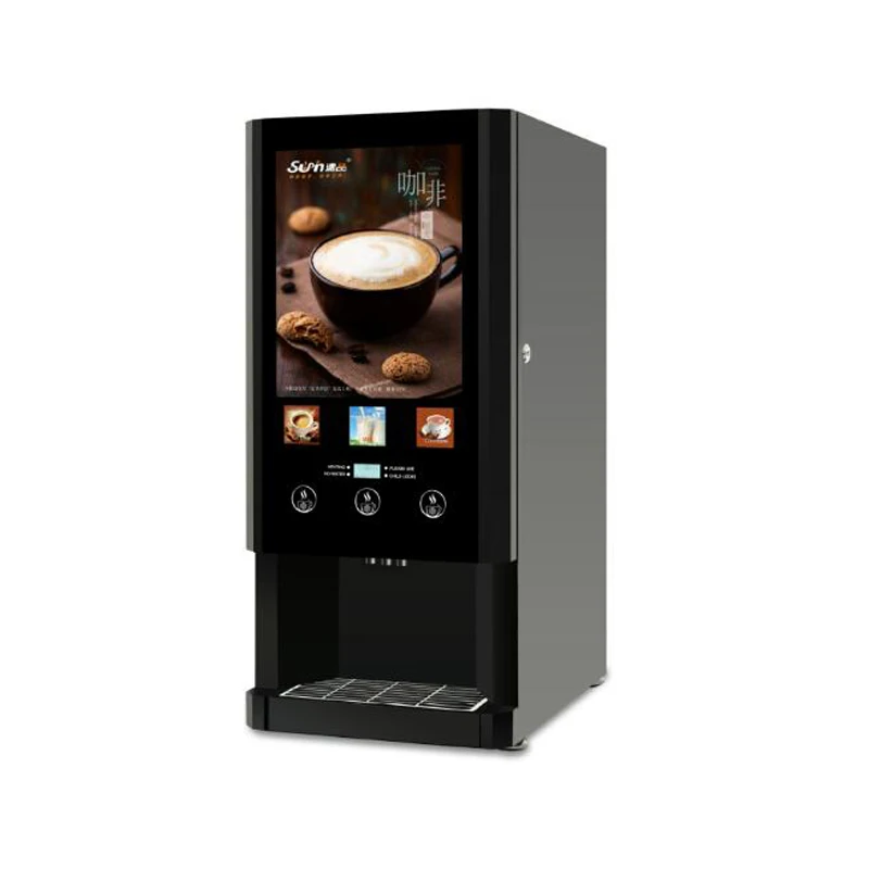 

Hot Instant Coffee Machine Commercial Fully Automatic Vending Electric Soybean Milk