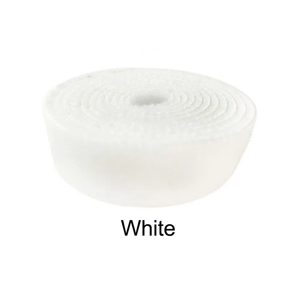 Effective Cable Management with 1m Cable Tie Suitable for Data Network and Computer Cables Black/Blue/Red/White/Yellow