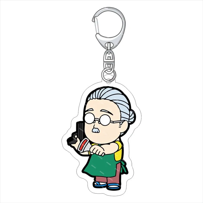 Sakamoto Days Nagumo Shin Asakura Anime Acrylic Pendant Jewelry Keychain Girl Friends Gift Desk Decor Bag Charms Cute Souvenir