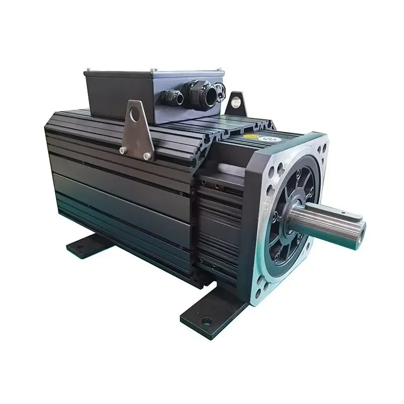 High torque servo motor, low loss, high power 132KW | Suitable for industrial grade numerical control machines and sewing