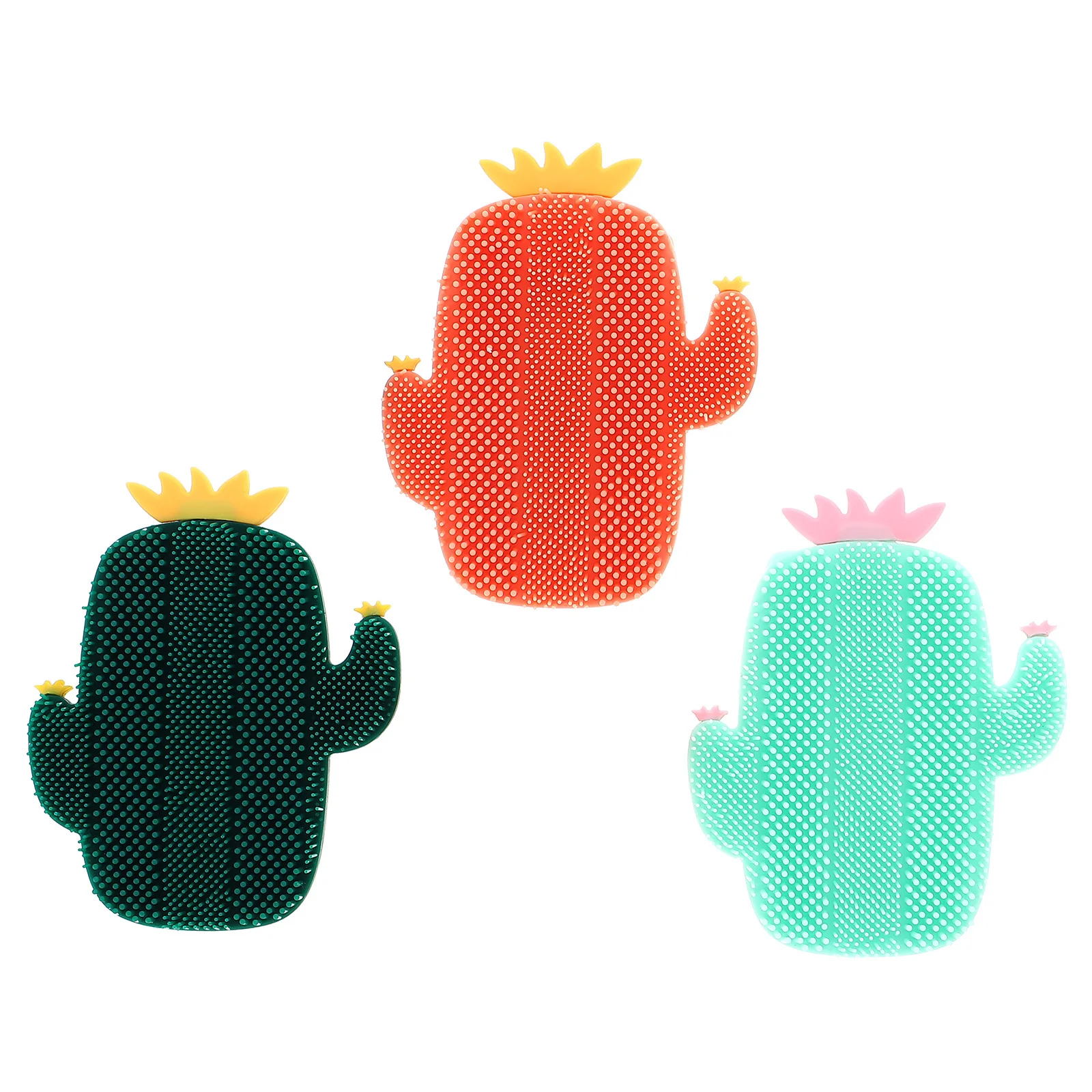 แปรงขัดหน้าซิลิโคน 3 ชิ้น แปรงทำความสะอาดผิวหน้าขนนุ่ม ขัดผิวอย่างล้ำลึก พกพาสะดวก อุปกรณ์ดูแลผิว