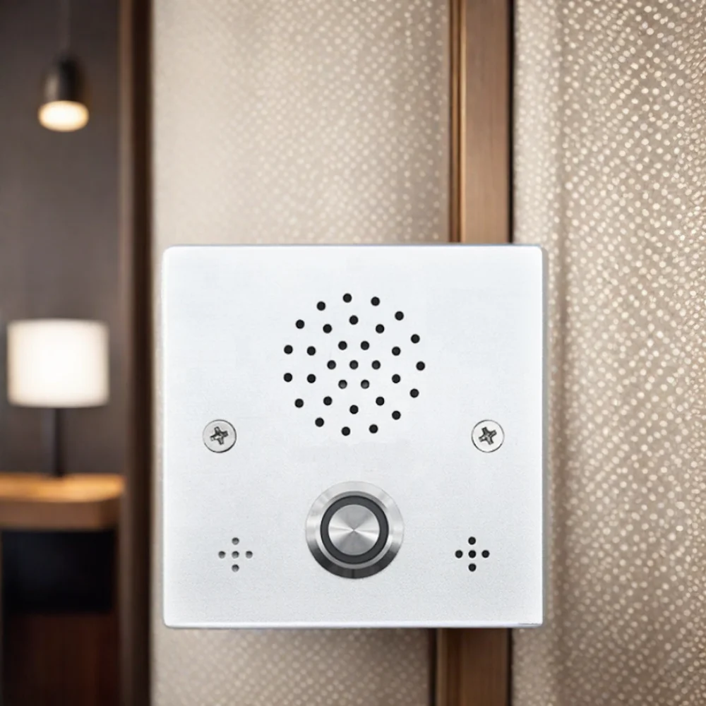 في الهواء الطلق SIP الاتصال الداخلي فيديو IP محطة الاتصال الهاتفي الاتصال التلقائي SOS الطوارئ الهاتف البث نظام الاتصال الداخلي #2