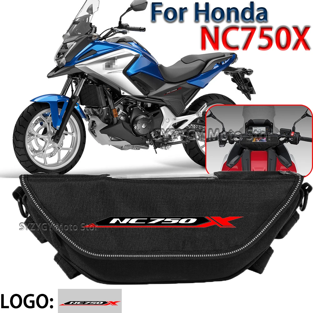 

For Honda NC750X NC750 Motorcycle Bag Motorcycle accessory Waterproof And Dustproof Handlebar Storage Bag navigation bag