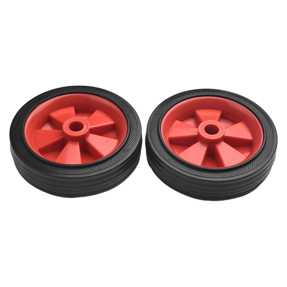 Air Compressor Wheel Replacement 5 6 Inch Air Compressor Accessories Plastic 2Pcs Caster Wheels For Air Pumps Shock Absorption