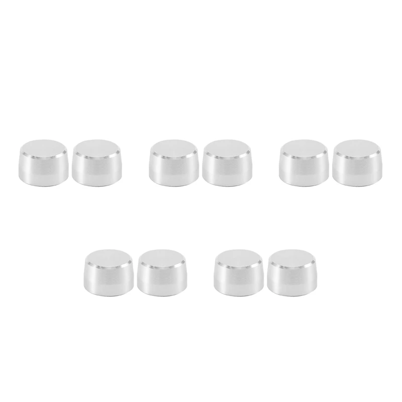 10Pcs Steel Dial Lamp Switch Cover For Benz Smart Fortwo 451 2009-2014 Car Wiper Gear Cap Decorative Car Styling Silver