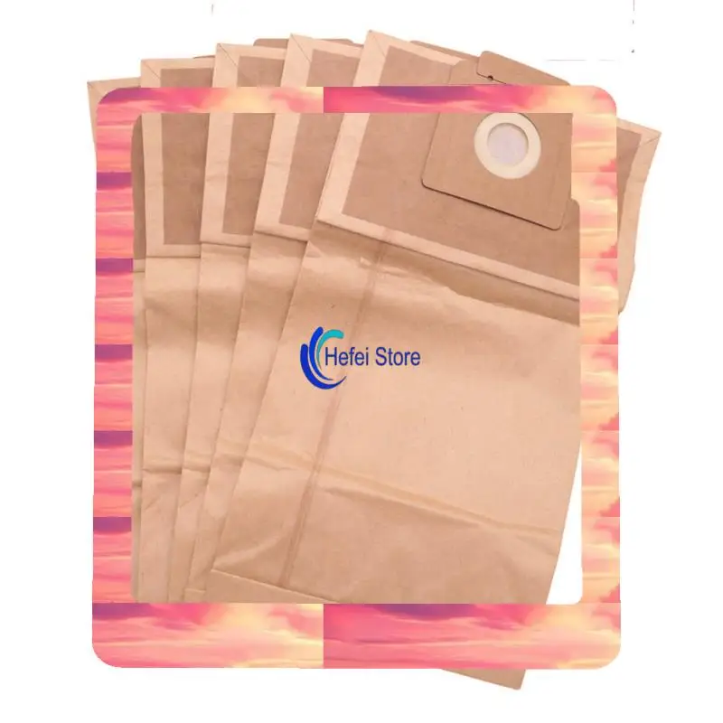 Livraison en 24 heures 50 pièces/lot sacs d'aspirateur sac en papier sac filtrant pour k-archer T12/1 pièces d'aspirateur