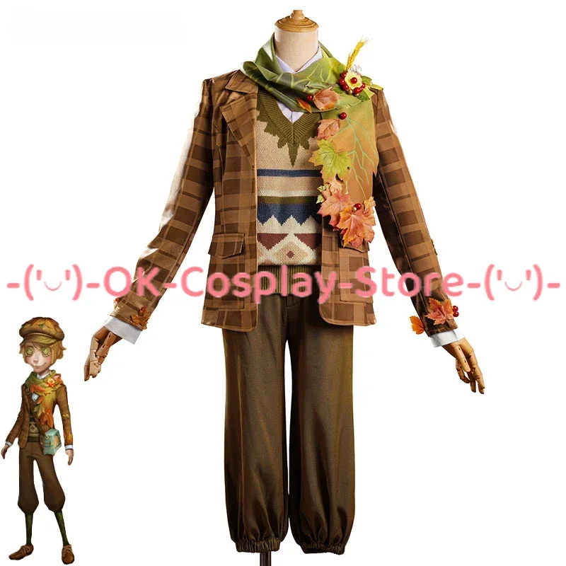 

Game Identity V Postman Victor Grantz Cosplay Costume Cute Party Suit Coat Top Pants Hat Halloween Carnival Uniforms Custom Made