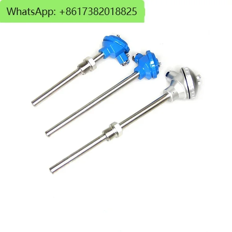 بيع المصنع مباشرة مستشعر درجة الحرارة المقاوم للماء PT100 PT1000 n k j r s b نوع مستشعر الحرارية الحرارية k-type