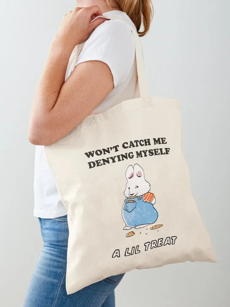 A Lil Treat Tote Bag hand bags Canvas bag bags woman 2025 large tote bag