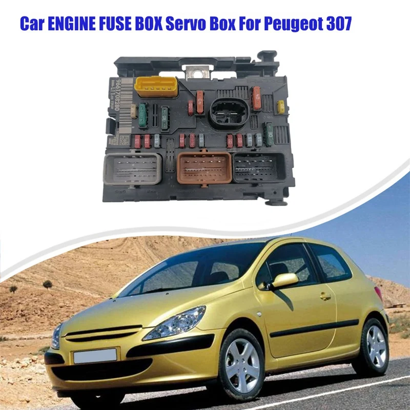 

1 PCS Car ENGINE FUSE BOX Servo Box Replacement Parts Accessories For Peugeot 307 Citroen C2 C3 C4 Coupe C4 I 9675879480 6500ET