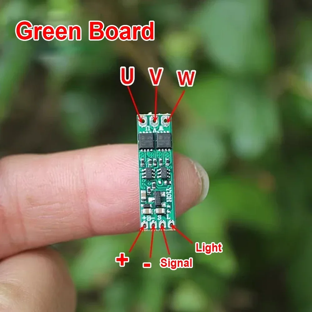 2S-3S 8A Mini Brushless Motor Driver Board BLDC Micro Electric Regulator Drive Electronic Speed Control for Aircraft Model