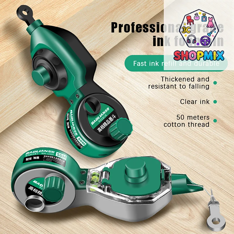 耐久性のあるスクライブインク ラインマーカーインク マーカー 建設用インク ファウンテン 手動式大工道具