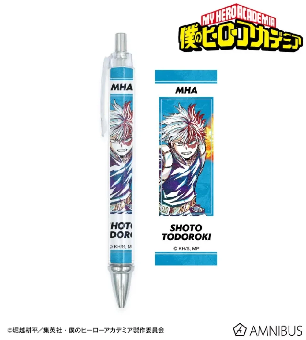 1Pc New Fashion Anime Theme Pattern Pen My Hero Academia Ballpoint Pen School Student Gift Office Stationery Supplies