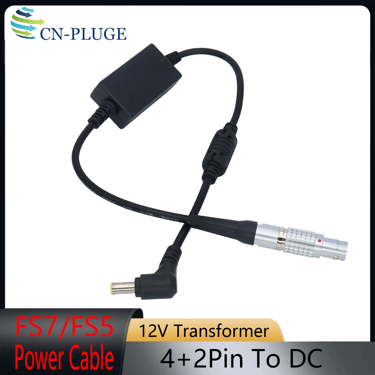 DJI Ronin2 DC 4+2 Pin Output  For Sony PXW-FS5/PXW-FS5/X200 Camera Power Cable ﻿