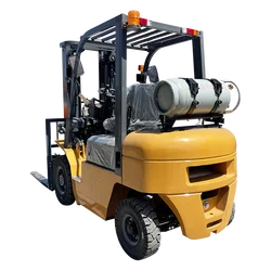 Customized new liquefied gas and fuel dual-purpose forklift New diesel-powered lift truck 1 ton diesel transporter