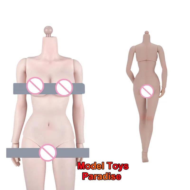 

GDTOYS GD23001 1/6 Woman Soldier Half Rubber Joint Body 12Inch Super Flexible Movable Normal/Pale Skin Action Figure Body