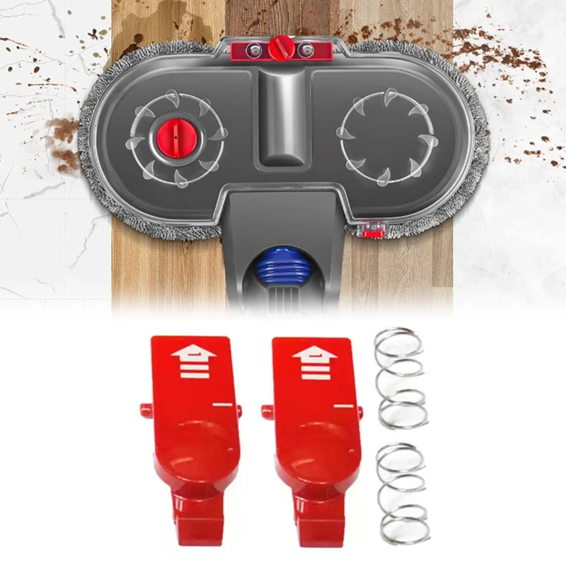 Clip Latch Tab-Taste für Dyson V12 Slim Staubsauger Ersatzteile Wassertank-Taste Snap mit Feder