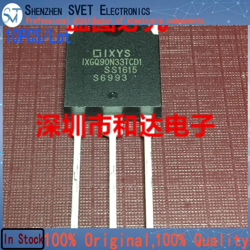 10PCS/Lot IXGQ90N33TCD1  MOS TO-3P  Import Original In Stock 100% High Quality