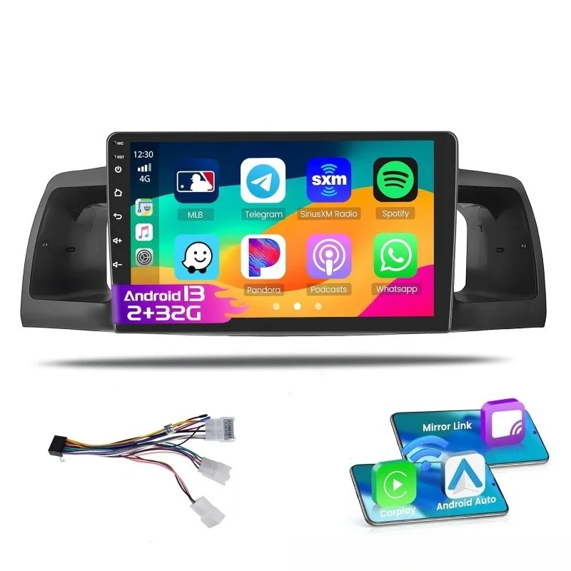 

Suitable for 2003-2008 Toyota Corolla 9 inch large screen central control all-in-one machine car navigation