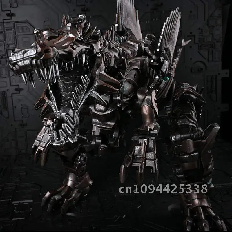 AOYI LS11 AM01 Transformation Action Figur 35cm Scorn Dinobots Ancient Behemoth Dinosaur Anime Figure Model Toy