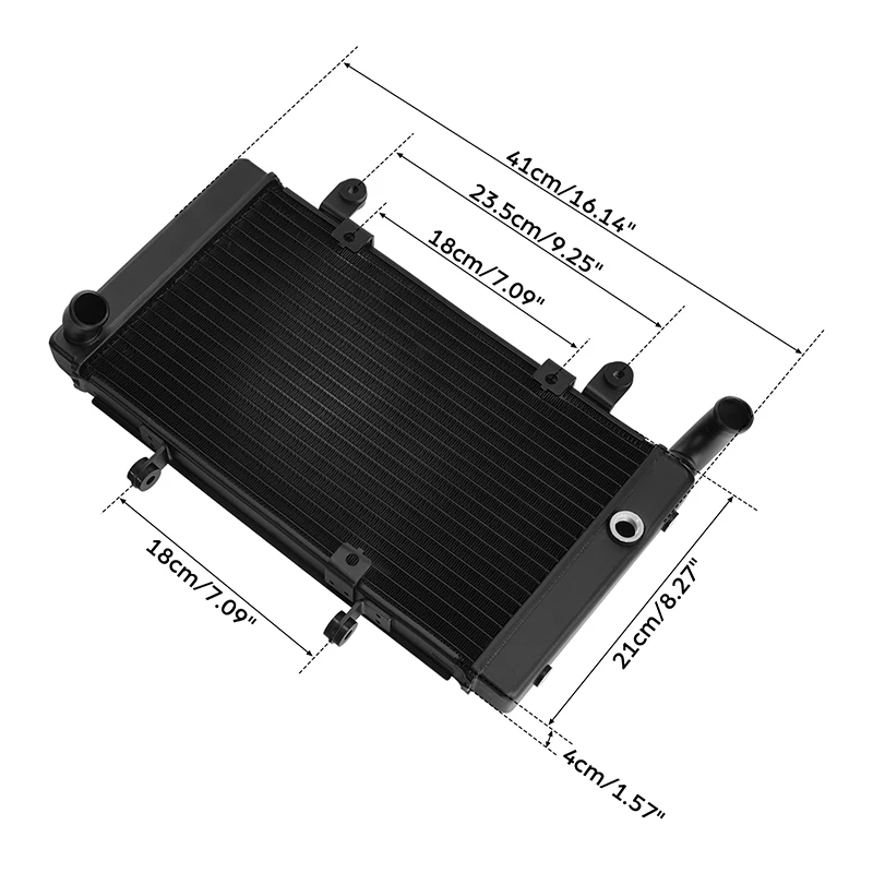 Motorcycle Replacement Radiator Cooler For HONDA CB1300 X4 1998-2002 Aluminum