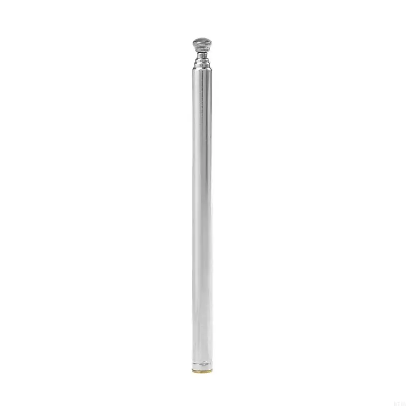 

80mm Length 5 Section Telescoping Stainless Steel FM Radio Antenna 67JA