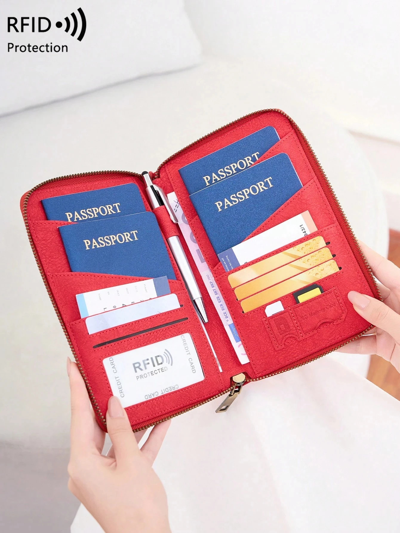 New Retro Passport Bag Family - огляд і ціна Travel Accessories Passport Holder