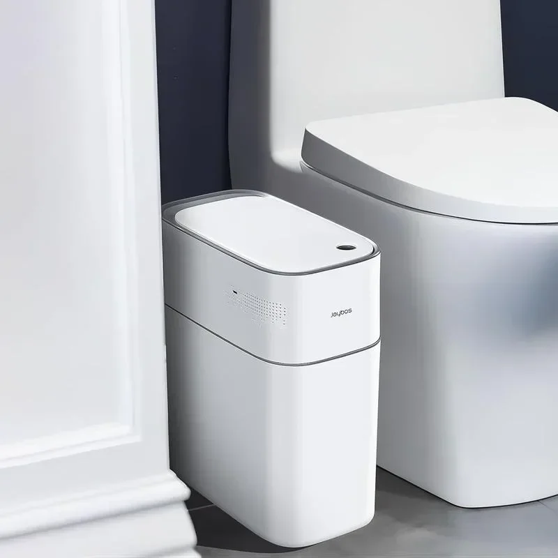 

Touchless Bathroom Trash Cans 3.8 Gallon, Waterproof Motion Sensor Bedroom Garbage Can