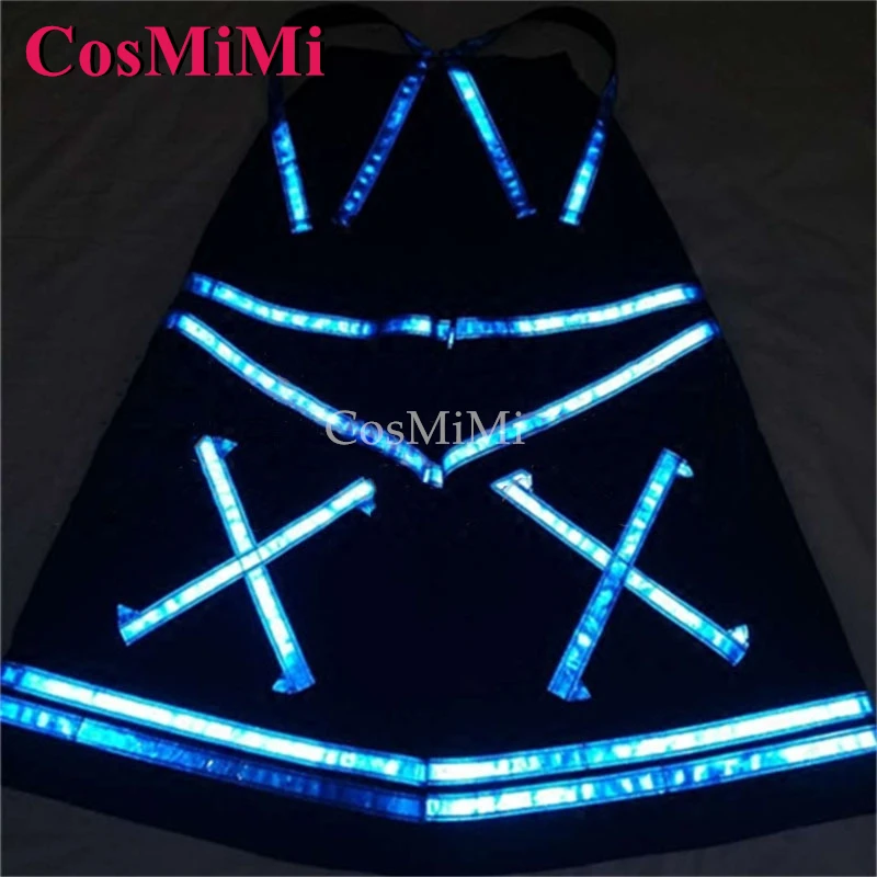 CosMiMi Doubles شوكة أنماط شبح الرقص السراويل ملبورن شفل فات السراويل جرس قيعان مشرق تأثير عاكس بنطلون جديد