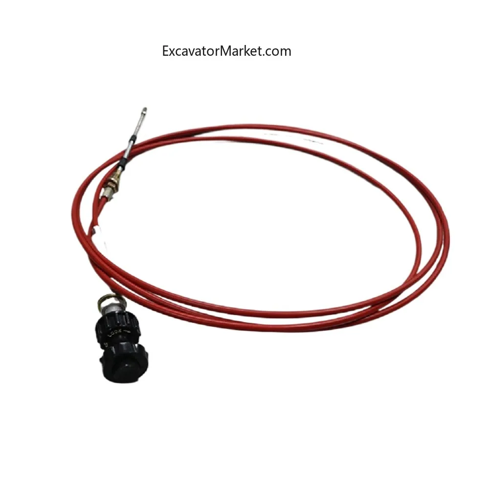 Hot Sale Control Cables Manual hitachi excavator cable Hand Throttle Controller Cable For Excavator Excavator Accessories