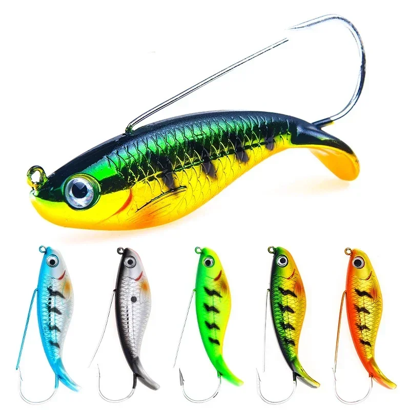 

ZWICKE 8.5cm/21.2g 1pcs Realistic Fishing Lure Hard Bait with Single Hook and Fish Scale for Freshwater and Saltwater Fishing