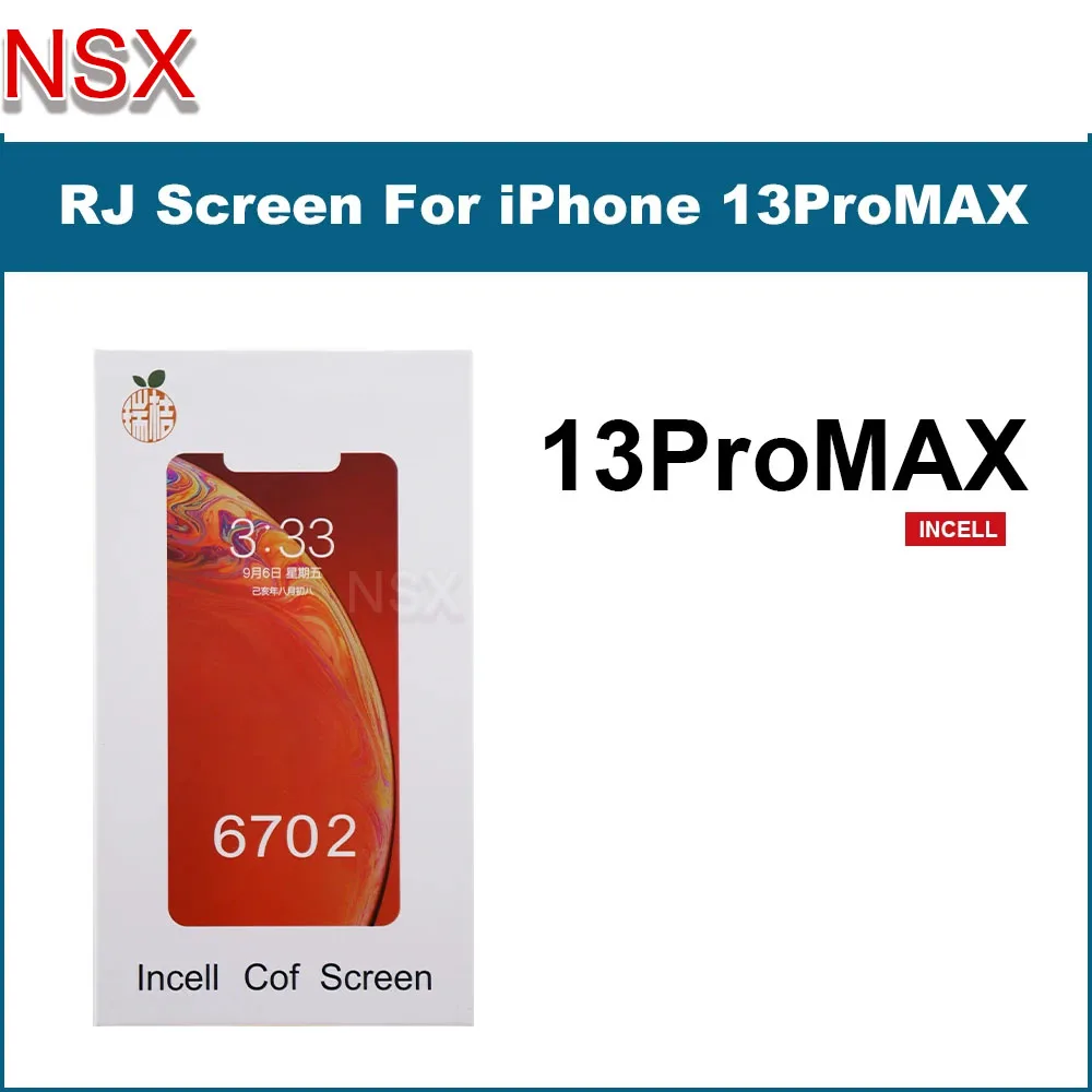 RJ Screen for IPhone 13ProMax LCD Display Touch Screen Digitizer Assembly No Dead Pixel Replacement Parts