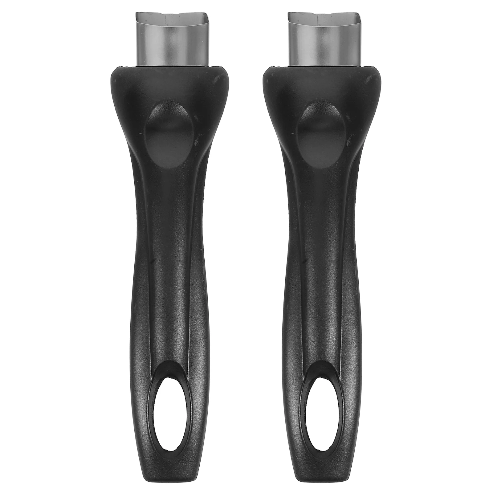 

2Pcs Black Plastic Pot Handles for Frying Pan Griddle Replacement Detachable Cookware Parts Lid Handle Pan Small Soup Pot