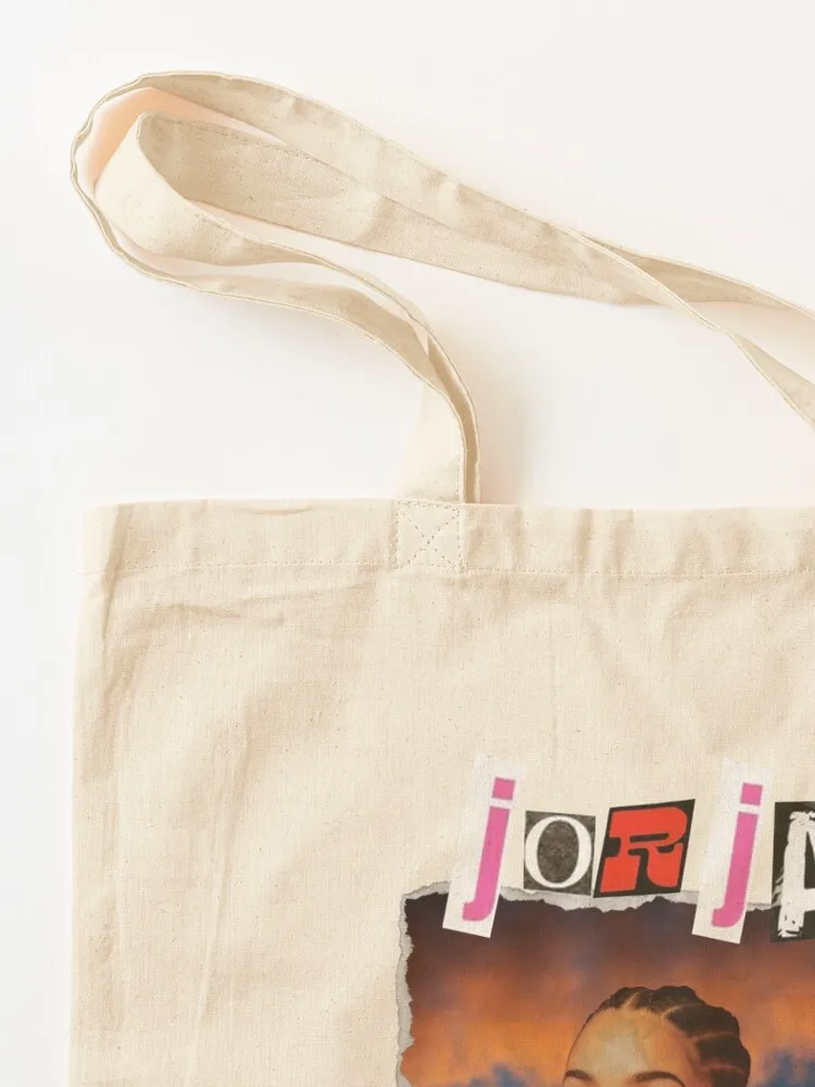 Jorja Smith Scrapbook Art Tote Bag women bag tote bag university bags luxury women custom canvas