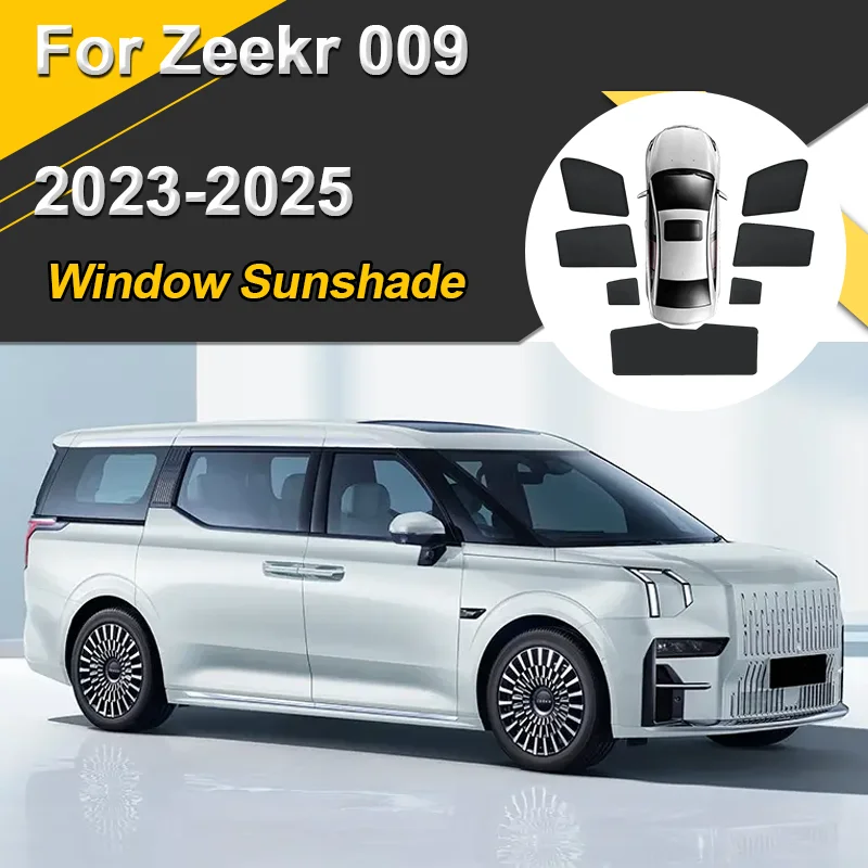 

Car Sun Shades For Zeekr 009 2023 2024 2025 Sunshades Magnetic Heat insulation Visor Mesh Window Curtains Auto Accessories