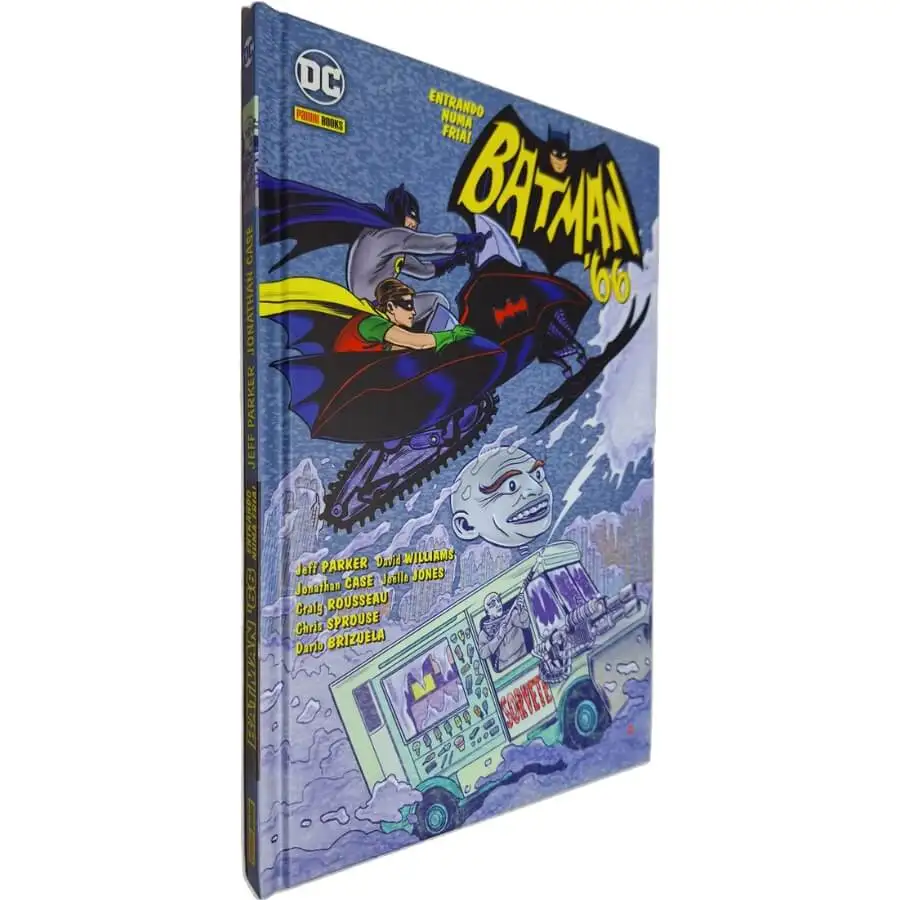 Book in Format HQ Graphic Novel Batman '66 Entering a Cold! Jeff Parker Jonathan Case