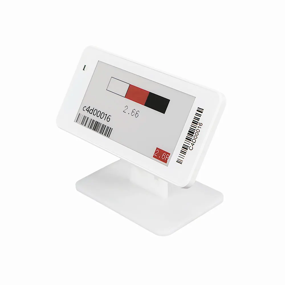 전자 선반 라벨 디지털 가격표 다양한 가이드 레일 브래킷 액세서리 선택 가능