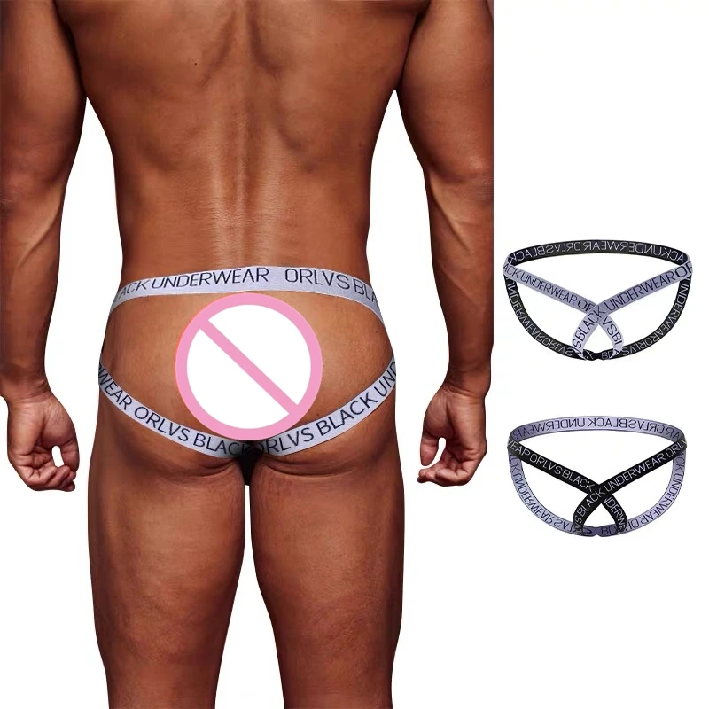 

Men No-take Vacuum Thong cross-border ORLVS sexy crotch bare t Panties Beefcake gay bikini